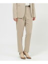 【SALE/22%OFF】【ウォッシャブル】トリアセダブルクロス パンツ Paul Stuart ポール・スチュアート パンツ スラックス・ドレスパンツ ネイビ...