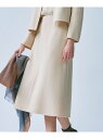 【SALE/36%OFF】リバーウール スカート Paul Stuart ポール・スチュアート スカート その他のスカート ベージュ ネイビー【RBA_E】【送...