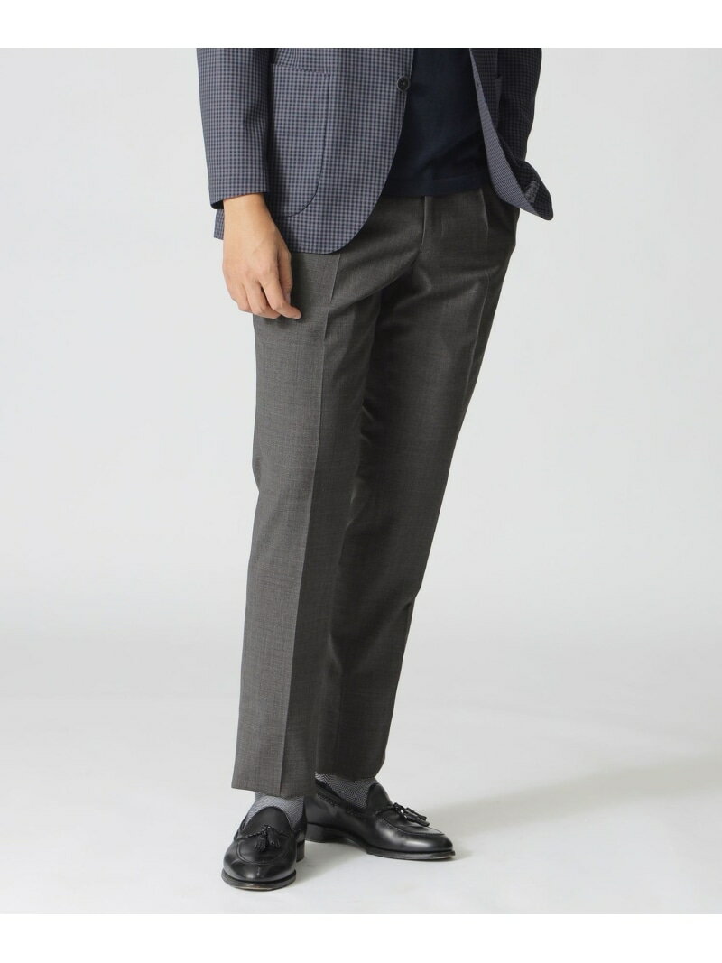 Rakuten - 【SALE／24%OFF】【STUART'S TRAVELER】シャリックストレッチトロトラウザーズ Paul Stuart ポール・スチュアート パンツ スラックス・ドレスパンツ グレー ブラック【RBA_E】【送料無料】[Rakuten Fashion]
