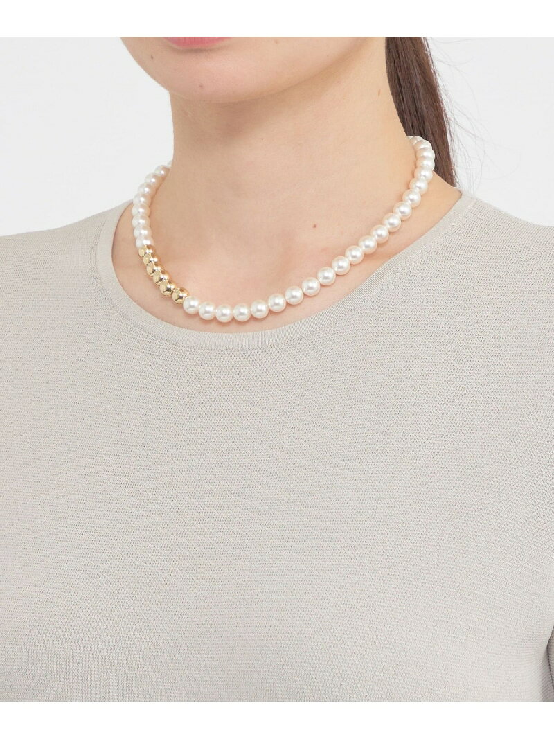 Rakuten - 【SALE／31%OFF】メタルパールネックレス Paul Stuart ポール・スチュアート アクセサリー・腕時計 ネックレス【RBA_E】【送料無料】[Rakuten Fashion]