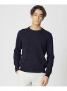 【SALE/46%OFF】【WEB・一部店舗限定】カシミヤブレンド ツイストメランジ クルーネックセーター Paul Stuart ポール・スチュアート トップ...