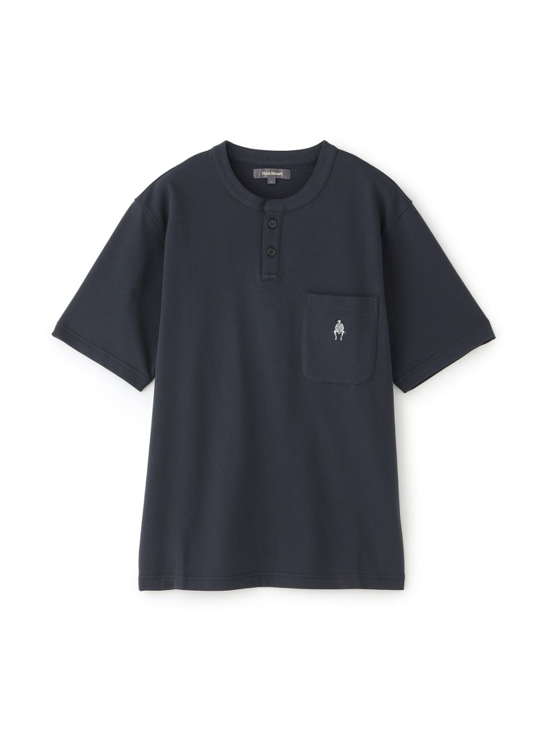 Rakuten - 【WEB・一部店舗限定】鹿の子ムジ 半袖ヘンリーネックTシャツ/セットアップ着用可能 Paul Stuart ポール・スチュアート 福袋・ギフト・その他 その他 グレー ベージュ ネイビー【送料無料】[Rakuten Fashion]