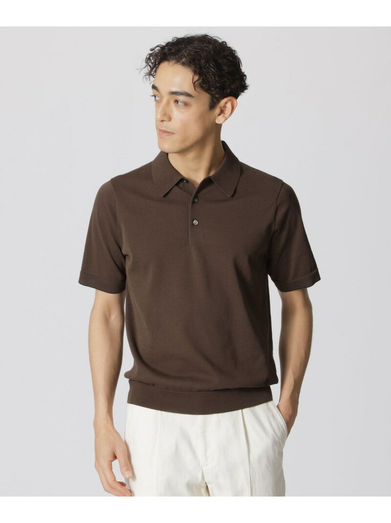 Rakuten - 【SALE／26%OFF】ドレスニットポロシャツ TEXBRID(R)プレーティング Paul Stuart ポール・スチュアート トップス ニット ネイビー グリーン ブラウン【RBA_E】【送料無料】[Rakuten Fashion]