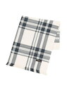【SALE/45%OFF】シルクコットンギシャストール Paul Stuart ポール・スチュアート ファッション雑貨 マフラー・ストール・ネックウォーマー ブ...