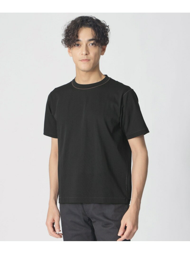 Rakuten - 【COLLECTION LINE】クルーネック/半袖Tシャツ Paul Stuart ポール・スチュアート トップス カットソー・Tシャツ ホワイト グレー ベージュ ブラック【送料無料】[Rakuten Fashion]