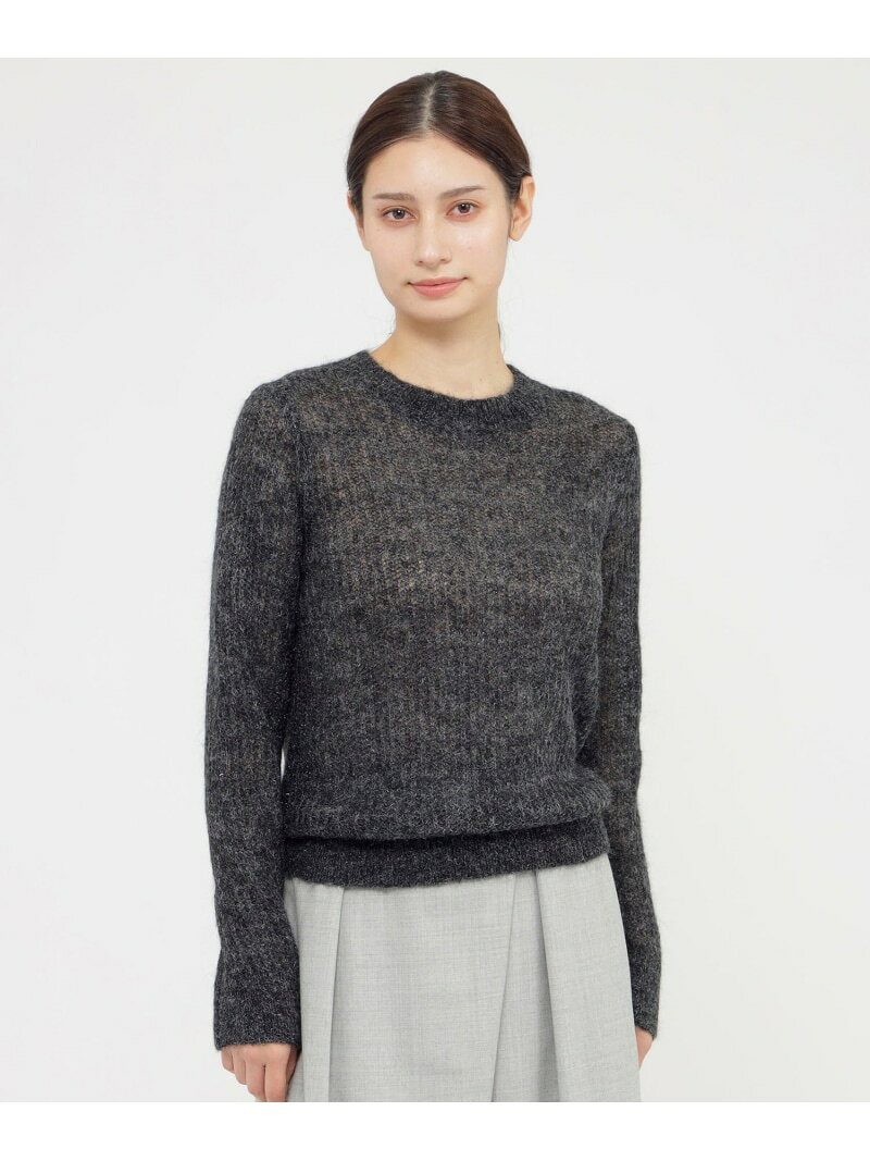 Rakuten - 【SALE／30%OFF】【WEB・一部店舗限定】シャギーモヘヤ混 プルオーバー Paul Stuart ポール・スチュアート トップス ニット レッド グレー【RBA_E】【送料無料】[Rakuten Fashion]