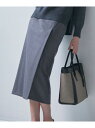 【SALE/37%OFF】【Precious掲載】サキソニーストレッチ スカート Paul Stuart ポール・スチュアート スカート その他のスカート グレ...