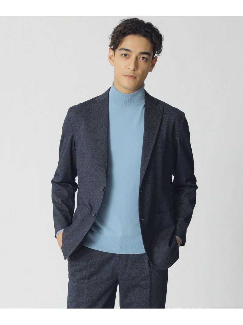 Rakuten - 【SALE／25%OFF】撚り杢ツイルジャージージャケット Paul Stuart ポール・スチュアート ジャケット・アウター テーラードジャケット・ブレザー ネイビー グレー【RBA_E】【送料無料】[Rakuten Fashion]