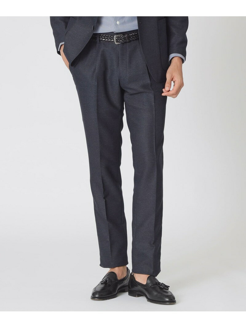 Rakuten - 【SALE／40%OFF】【防シワ/ウォッシャブル/STUART'S TRAVELER】ウールブレンドカラミトラウザーズ Paul Stuart ポール・スチュアート パンツ スラックス・ドレスパンツ ネイビー グレー【RBA_E】【送料無料】[Rakuten Fashion]