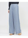 【SALE/20%OFF】【ウォッシャブル】パターンモザイクプリント パンツ Paul Stuart ポール・スチュアート パンツ スラックス・ドレスパンツ ブ...