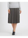 【SALE/28%OFF】【WEB限定】ブロックチェック スカート Paul Stuart ポール・スチュアート スカート その他のスカート ネイビー ベージュ...