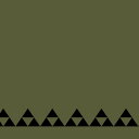 ハワイアンファブリック マウナ柄 オリーブ fab-K0008-olive【3ヤードまでメール便可】【カラーマッチ】