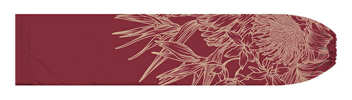 パウスカートケース 赤 ジンジャー バードオブパラダイス pcase-2902RD 【メール便可】★オーダーメイド