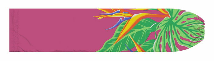 パウスカートケース ピンク バードオブパラダイス プルメリア pcase-2910Pi 【メール便可】★オーダーメイド