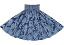 パウスカート レフア・ラウアエ総柄 ネイビー spau-K0007-navy【カラーマッチ】