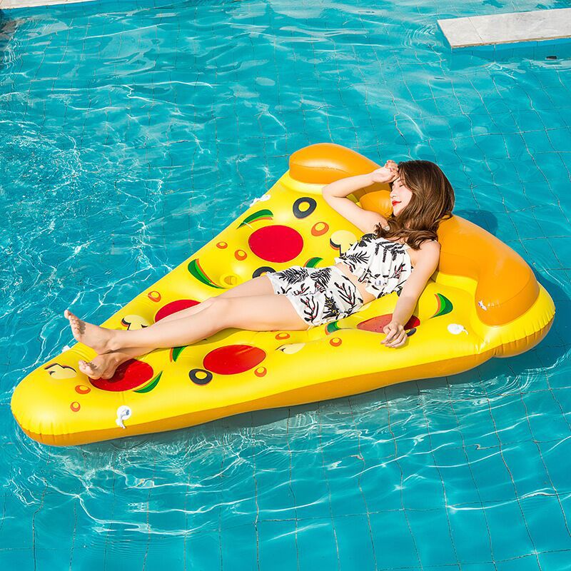 Rakuten - Boono ピザ 浮き輪 大人用 120cm 游泳圈 プール 海 遊び道具 うきわ 大人用 水遊び (ピザ1枚)