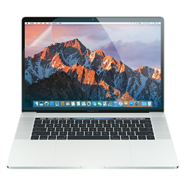 乐天商城 - 【公式】パワーサポート AFP指紋防止 クリスタルフィルム　MacBook Pro 15inch(Late 2016) (高透明/ツルツル)