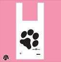 肉球イージーバッグ(小) レジ袋 猫柄 犬柄 ギフト袋