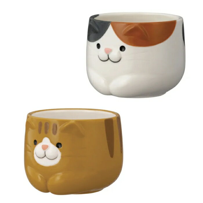 猫 湯呑み みけ とら 三毛猫 チャトラ 茶トラ 猫柄 ちゃとら コップ ゆのみ ネコ柄 みけねこ ミケネコ