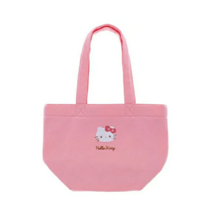 乐天商城 - 母の日 ギフト ハローキティ ミニバッグ もこもこキティ Hello Kitty キティちゃん トートバッグ ミニトート ピンク