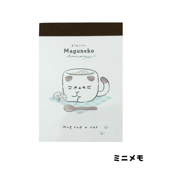 Rakuten - まぐねこコロン 猫柄 ミニメモ メモ帳 ネコ柄 クラックス