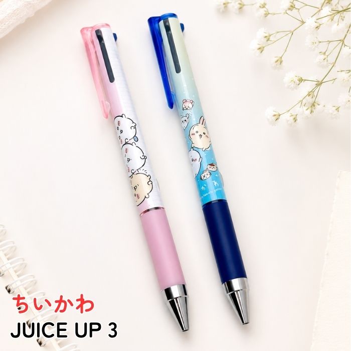 ちいかわ ジュースアップ3 JUICE UP 3 多機能ボールペン 3色ボールペン 0.4mm