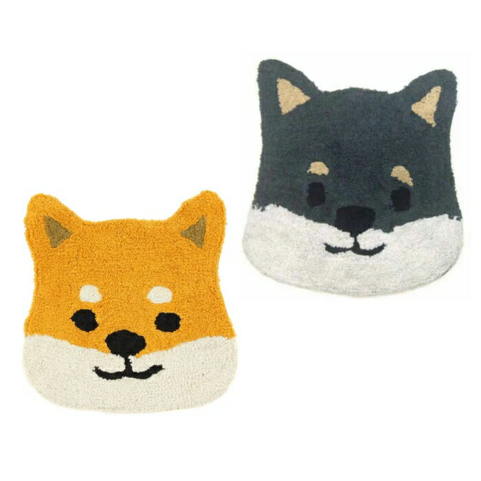しばたさん 黒柳さん 柴犬 マット 玄関マット ミニマット フレンズヒル しばいぬのサムネイル