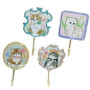 mofusand 木製マグネットフック モフサンド もふさんど 猫柄 サンスター文具
