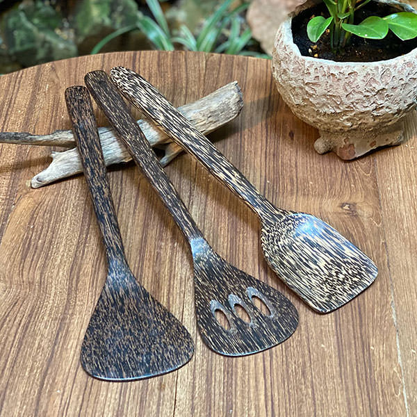 乐天商城 - ヤシの木 ヘラ＜1こ＞アジアン雑貨 キッチン雑貨 エスニック アジアン雑貨