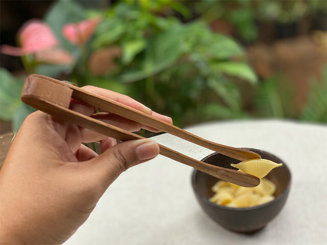 WOOD トング<1こ> <リゾート雑貨>【メ...の紹介画像2