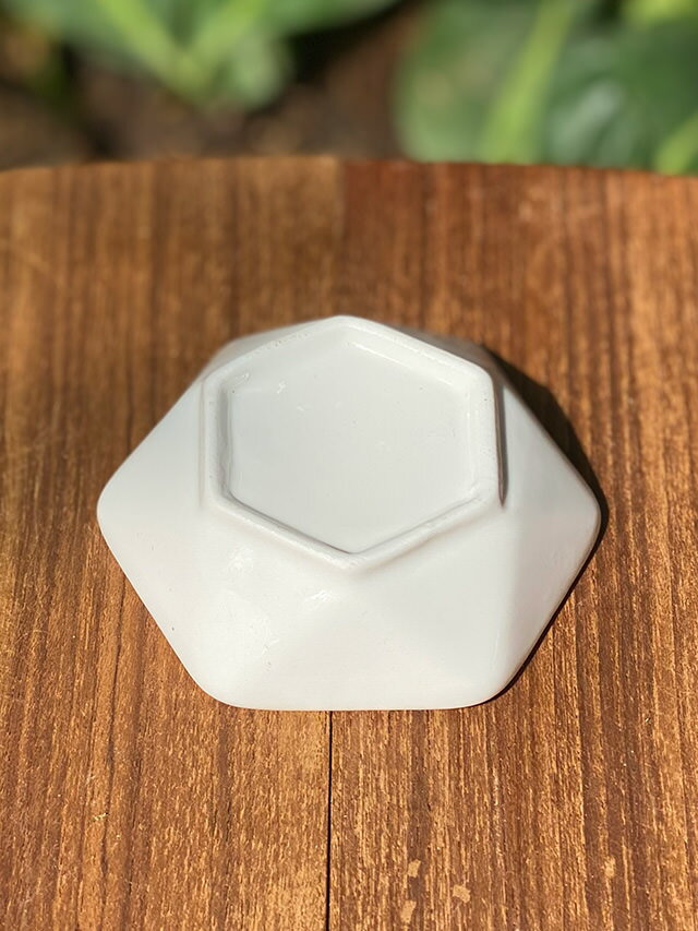 陶器 6角形 小皿<1枚> アジアン雑貨の紹介画像3