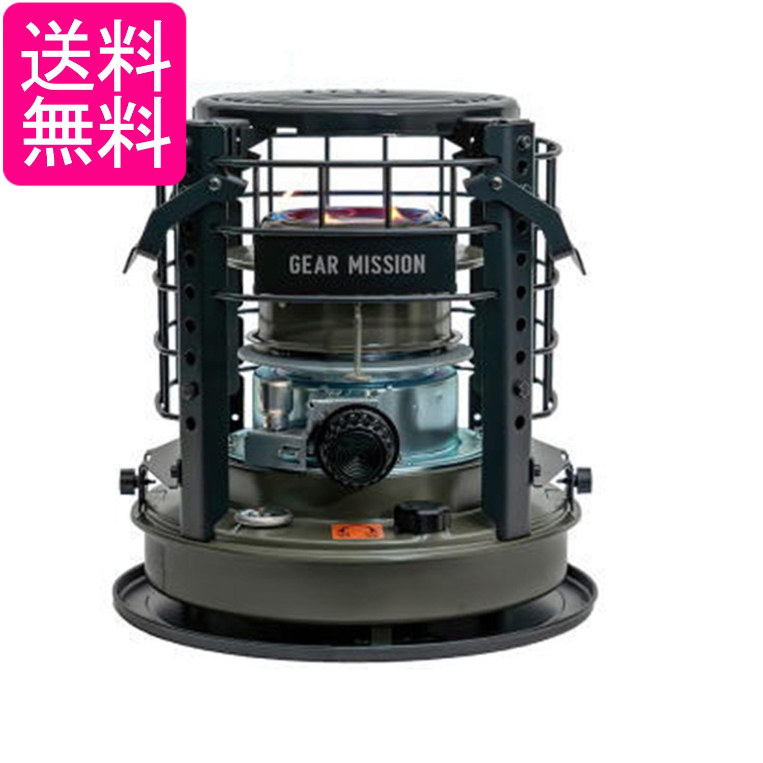 トヨトミ K3-GM1 ギアミッション 石油コンロ オリーブグリーン GEAR MISSION キャンプ コンロ TOYOTOMI 送料無料