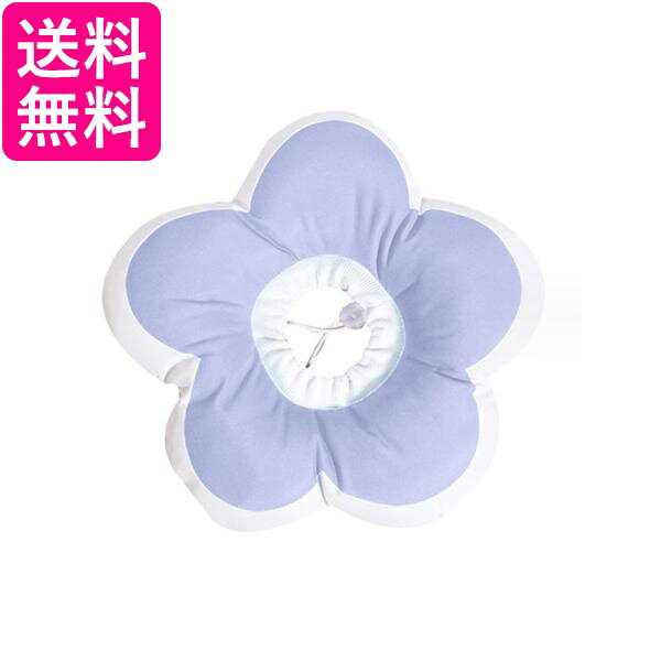 エリザベスカラー クッション 猫 ソフト 犬 傷舐め防止 引っかき防止 枕 ペット用品 M 紫色 (管理S) 送..