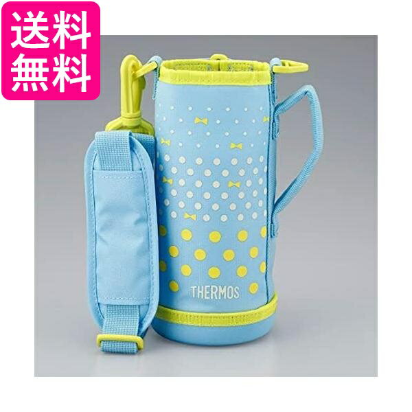 乐天商城 - サーモス FJJ-800WF MTD ハンディポーチ ミントドット 水筒カバー ボトルケース THERMOS 送料無料