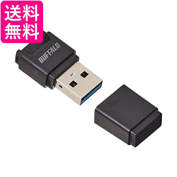 Хåե BSCRM100U3BK USB3.0 Type-Aб microSD ѥȥɥ꡼ ֥å BUFFALO ̵