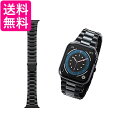 エレコム AW-44BDCE3BK ブラック Apple Watch バンド コンパチブル ステンレス セラミック 送料無料