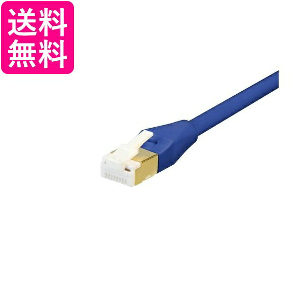 バッファロー BSLS7NU100BL ツメの折れないLANケーブル カテゴリー7 ストレート 10m ブルー BUFFALO 送料無料