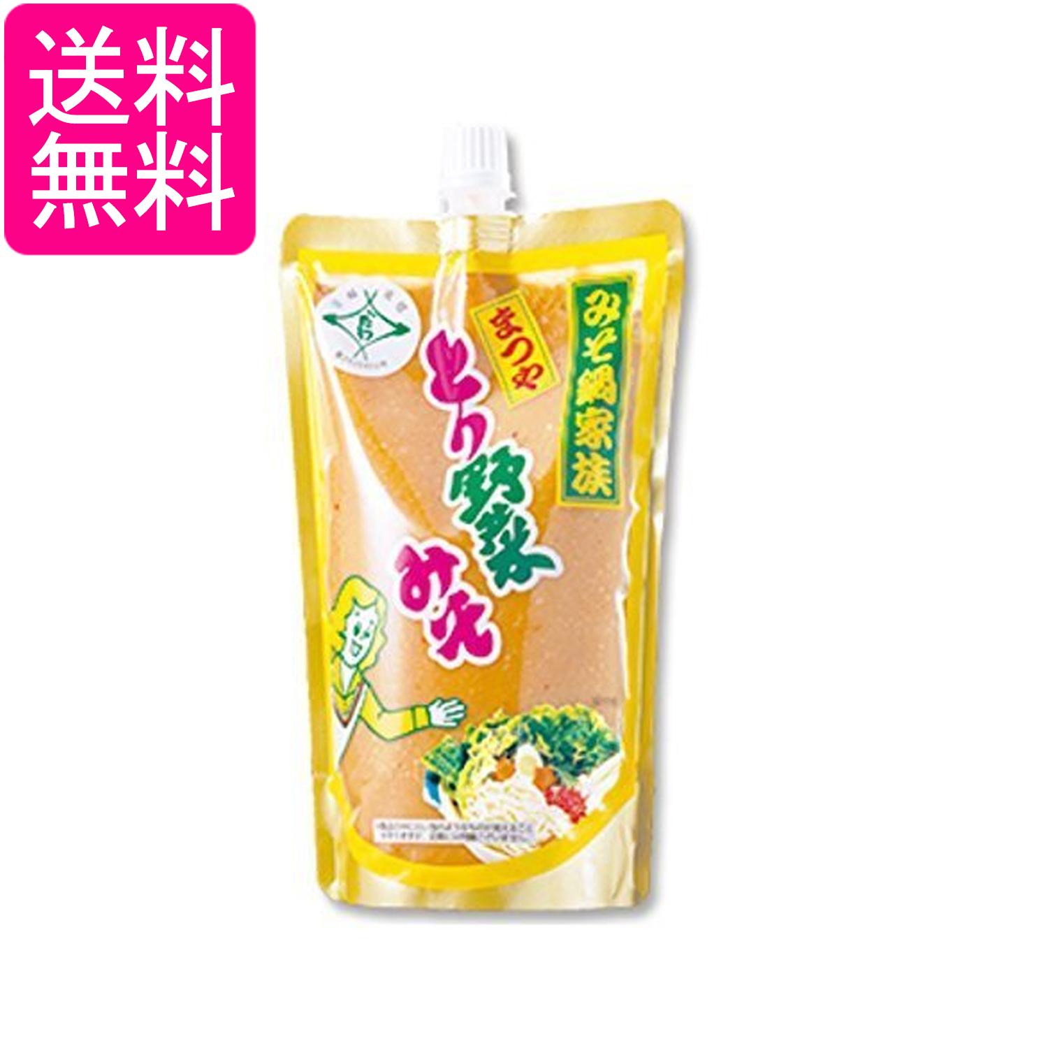 まつや とり野菜みそ 500g 送料無料