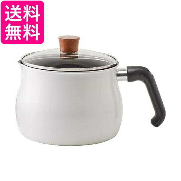 和平フレイズ RB-1256 マルチポット Lサイズ ホワイト 16cm 3L 3~4人用 IH対応 ミルクパン 揚げ鍋 一人暮らし 新生活 送料無料