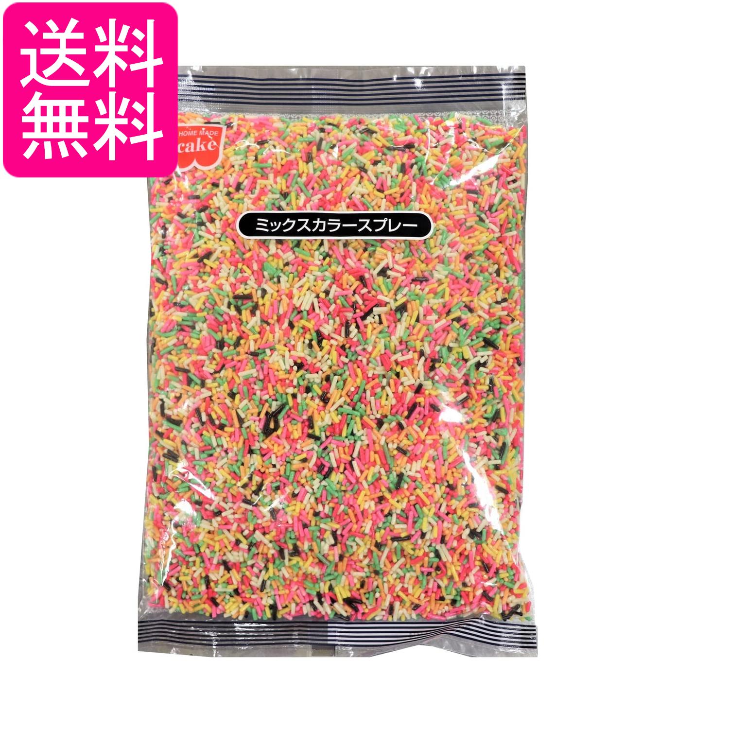共立食品 共立 ミックスカラースプレー 500g 送料無料