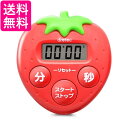 ドリテック T-564RD いちごタイマー レッド 抗菌タイプ dretec 送料無料