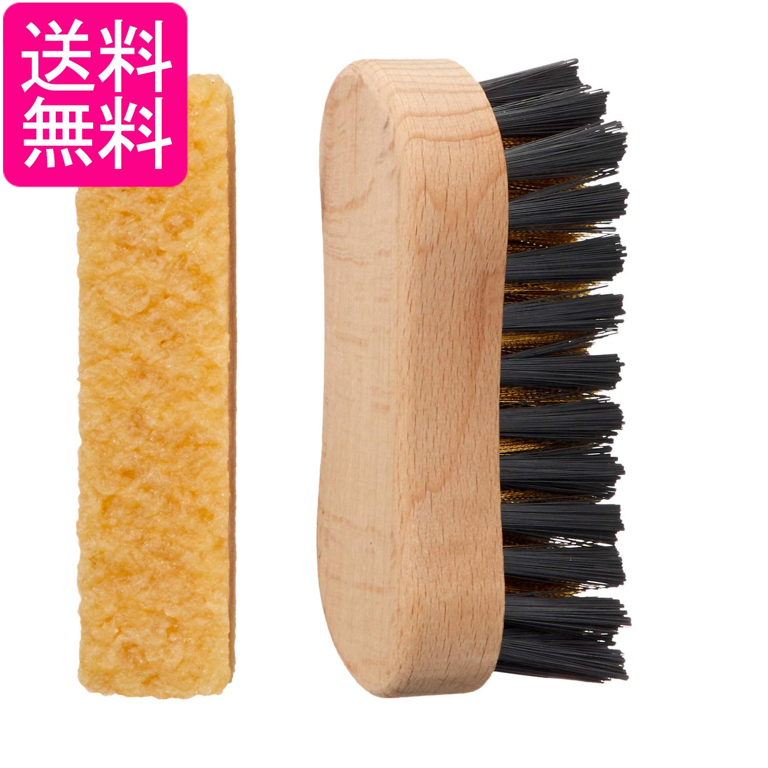 コロンブス スエードブラシセット クリーナー 真鍮入りブラシ 靴手入れ用品 スニーカーケア COLUMBUS 送料無料