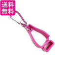 ゴルフ グローブホルダー ピンク グローブクリップ キーホルダー 手袋 片側カラビナタイプ (管理S) 送料無料