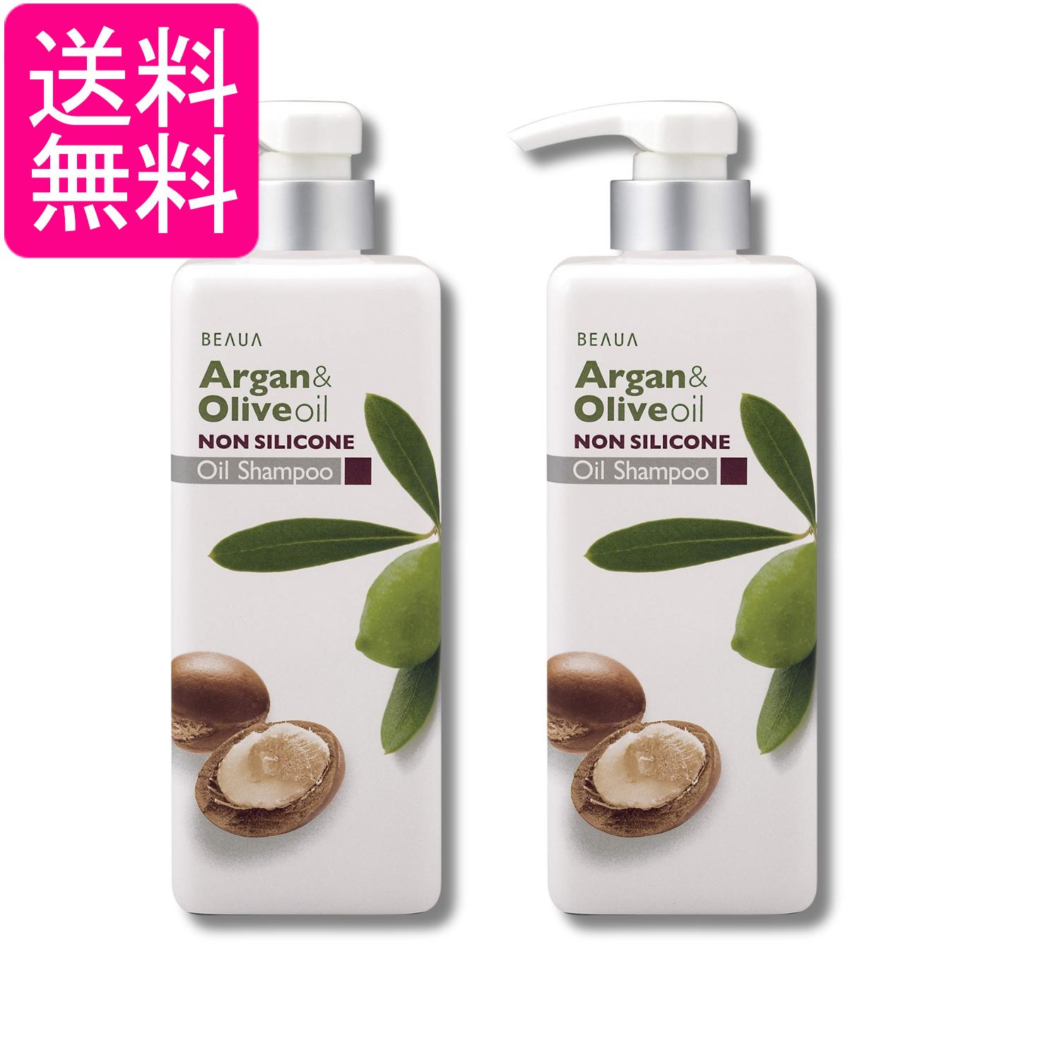 乐天商城 - 2個セット 熊野油脂 ビューア アルガン&オリーブオイルシャンプー 550ml 送料無料