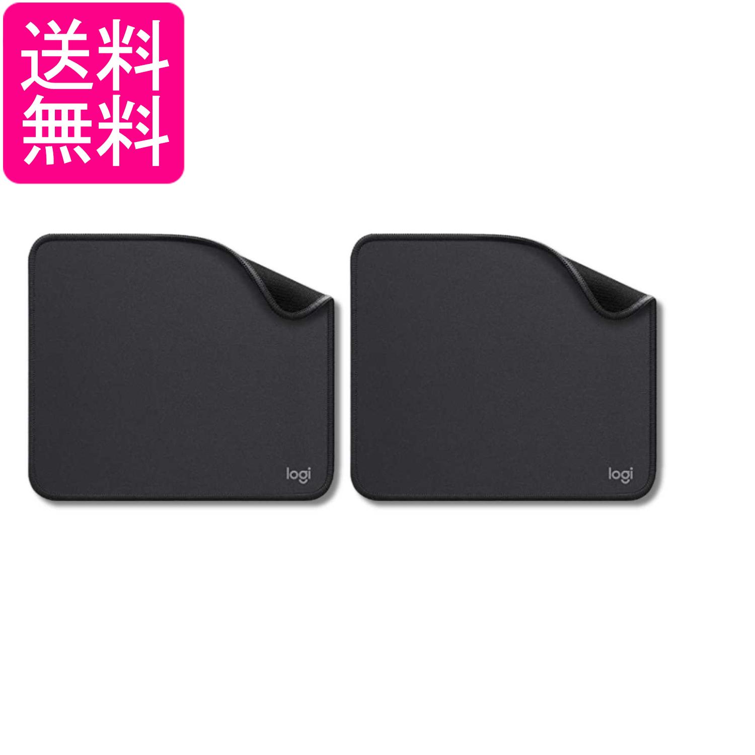 2個セット ロジクール MP10 GR マウスパッド 撥水 マウス パッド 小型 滑り止め MP10 グラファイト 送料無料