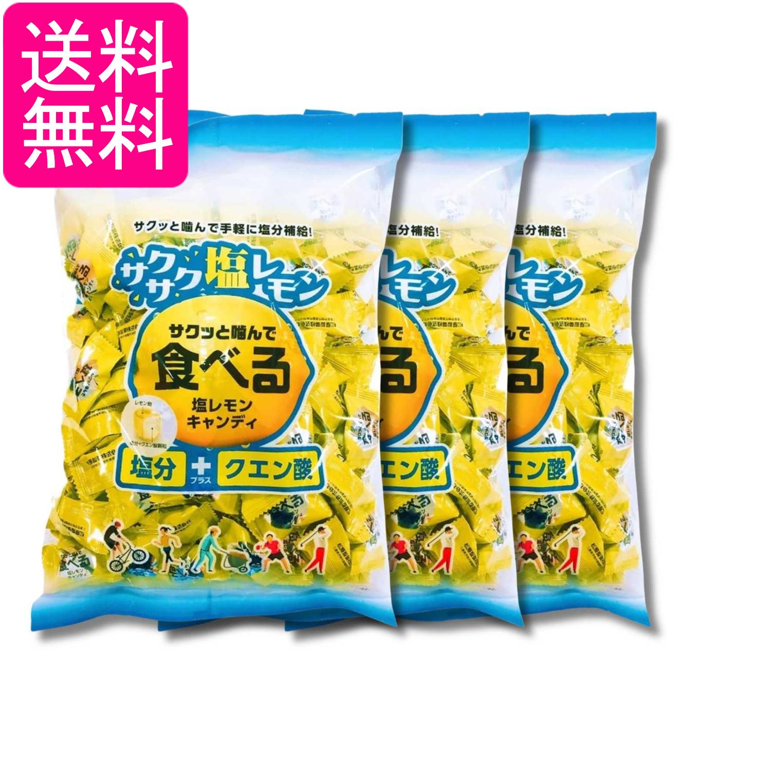 3個セット 松屋製菓 食べる塩レモンキャンディ 700g 送料無料 payoff-10112935 Pay Off Store パッケージ画像