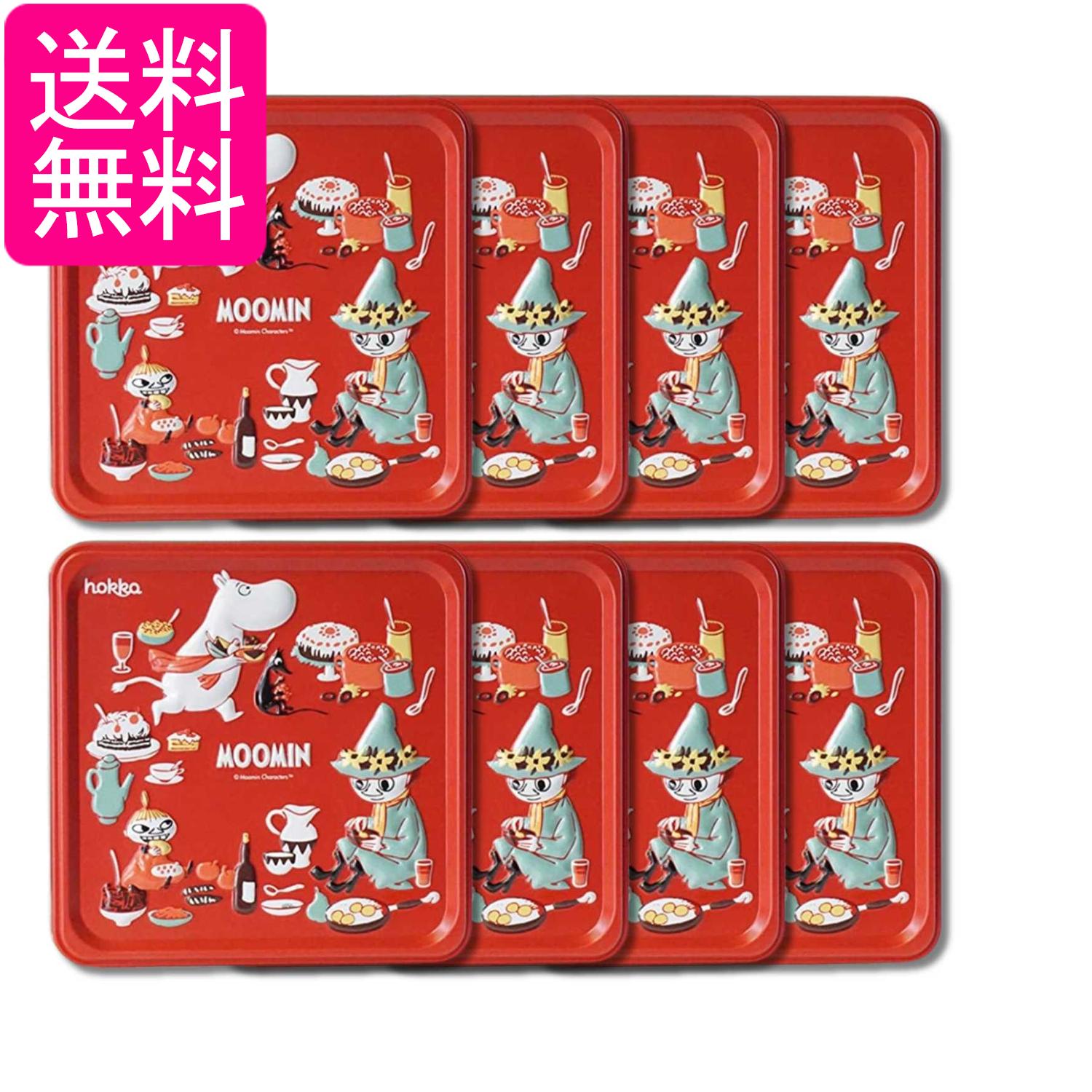 樂天商城 - 8個セット 北陸製菓 ムーミン缶ミックスベリー 90g クッキー ビスケット お菓子 送料無料