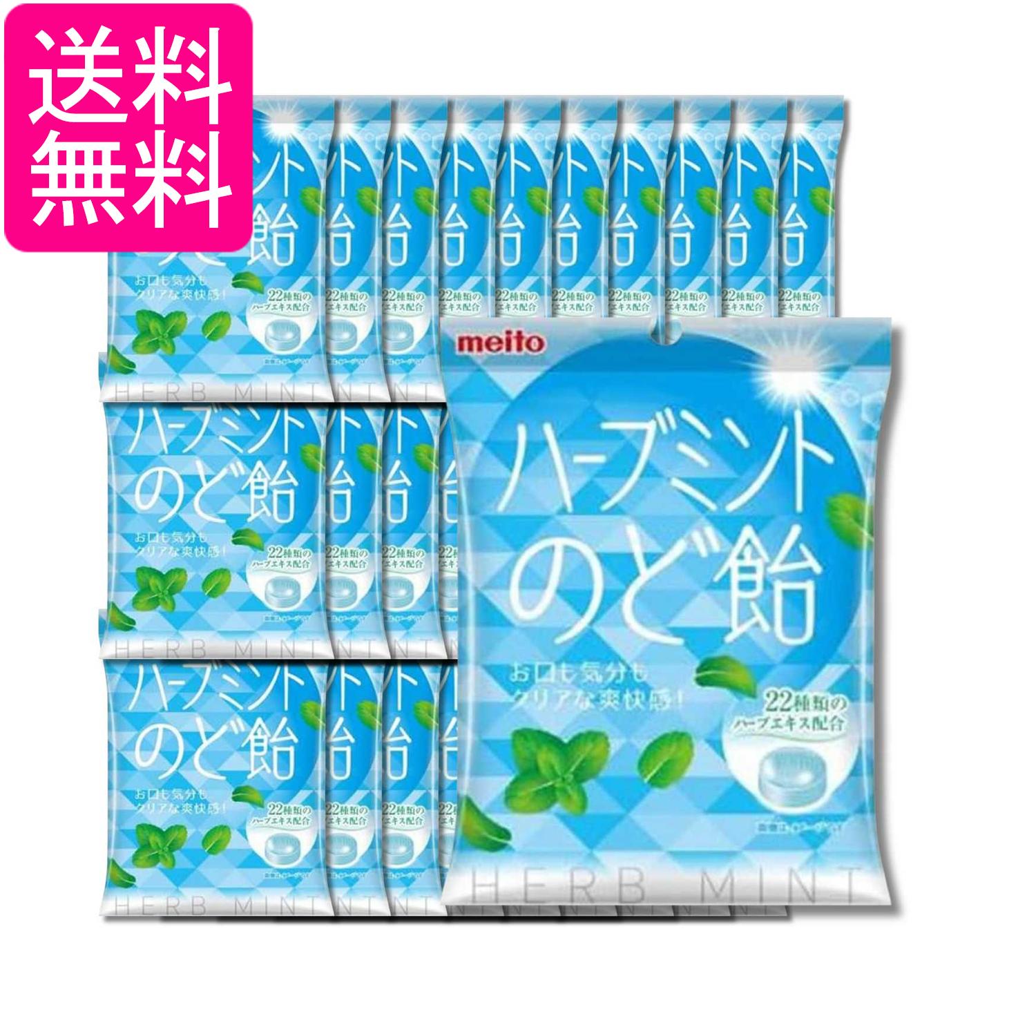 30個セット 名糖産業 ハーブミントのど飴 54g 送料無料