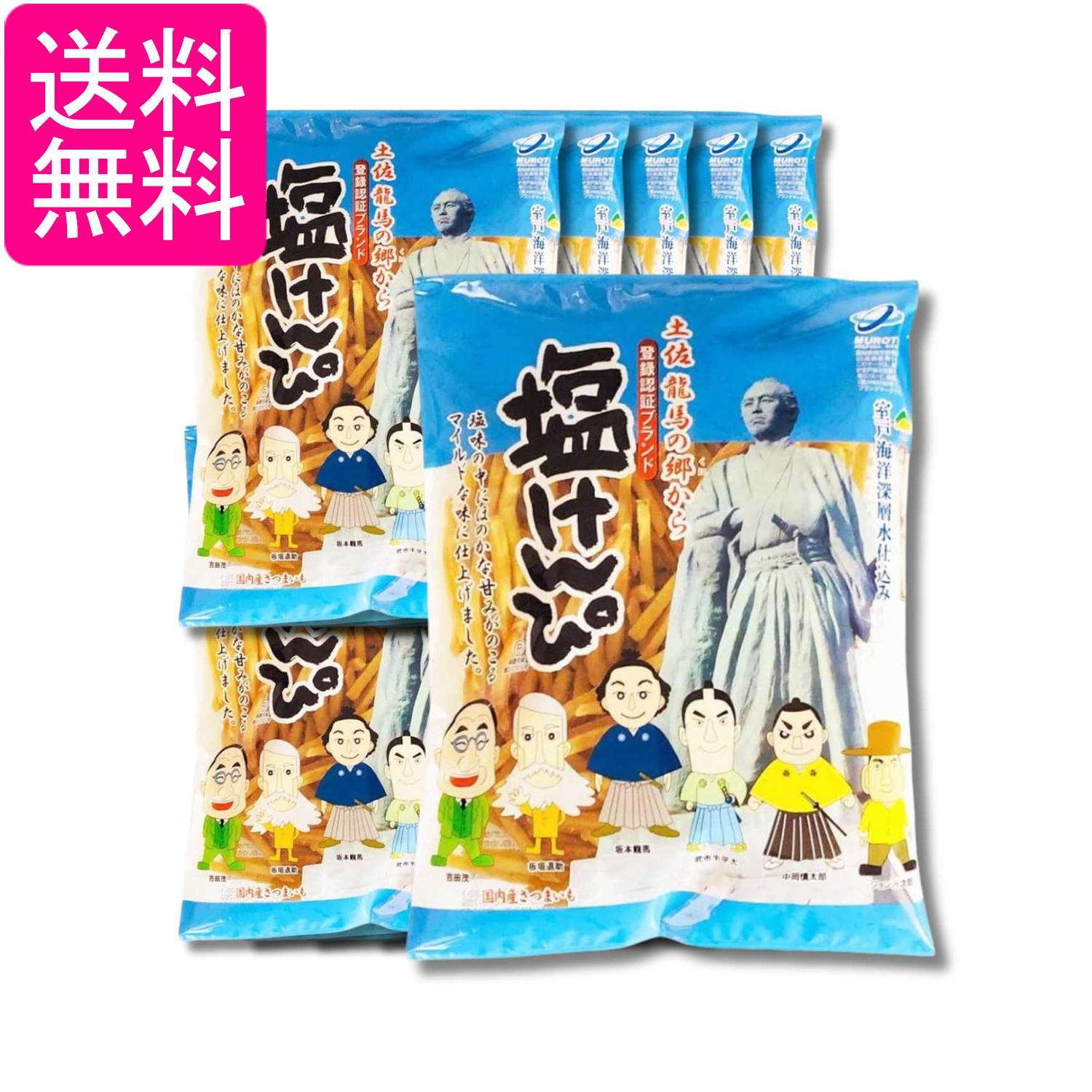 10個セット 龍馬の塩けんぴ 200g 送料無料
