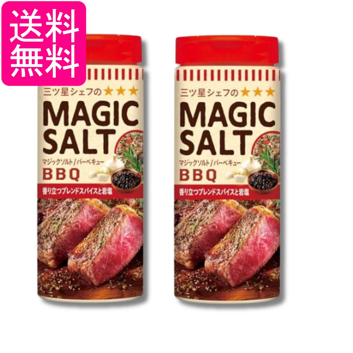 2個セット エスビー食品 マジックソルト バーベキュー 80g 送料無料